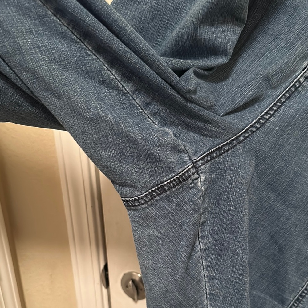 Lane Bryant Blue Ankle & Cropped Jeans - Picture 4 of 5